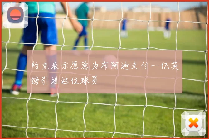 约克表示愿意为布阿迪支付一亿英镑引进这位球员